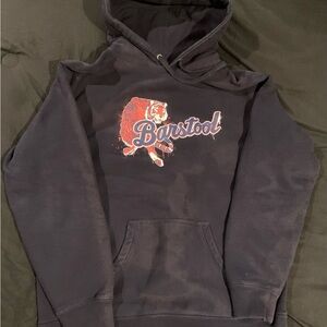 Vibrant Blue and Orange Sweatshirt Hoodie